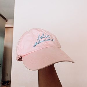 Delta Gamma Light Pink Baseball Cap